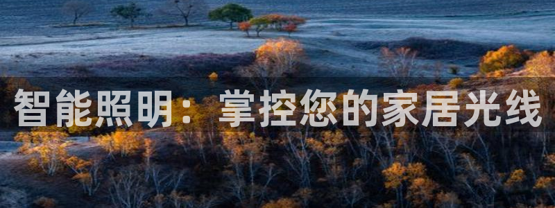 云顶国际高尔夫俱乐部地址：智能照明：掌控